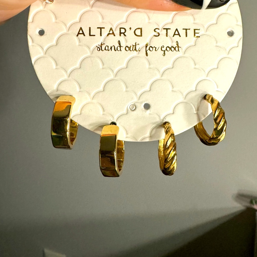 Gold Earrings